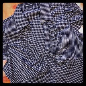 **NWOT** Express Cap Sleeve Blouse - Size L